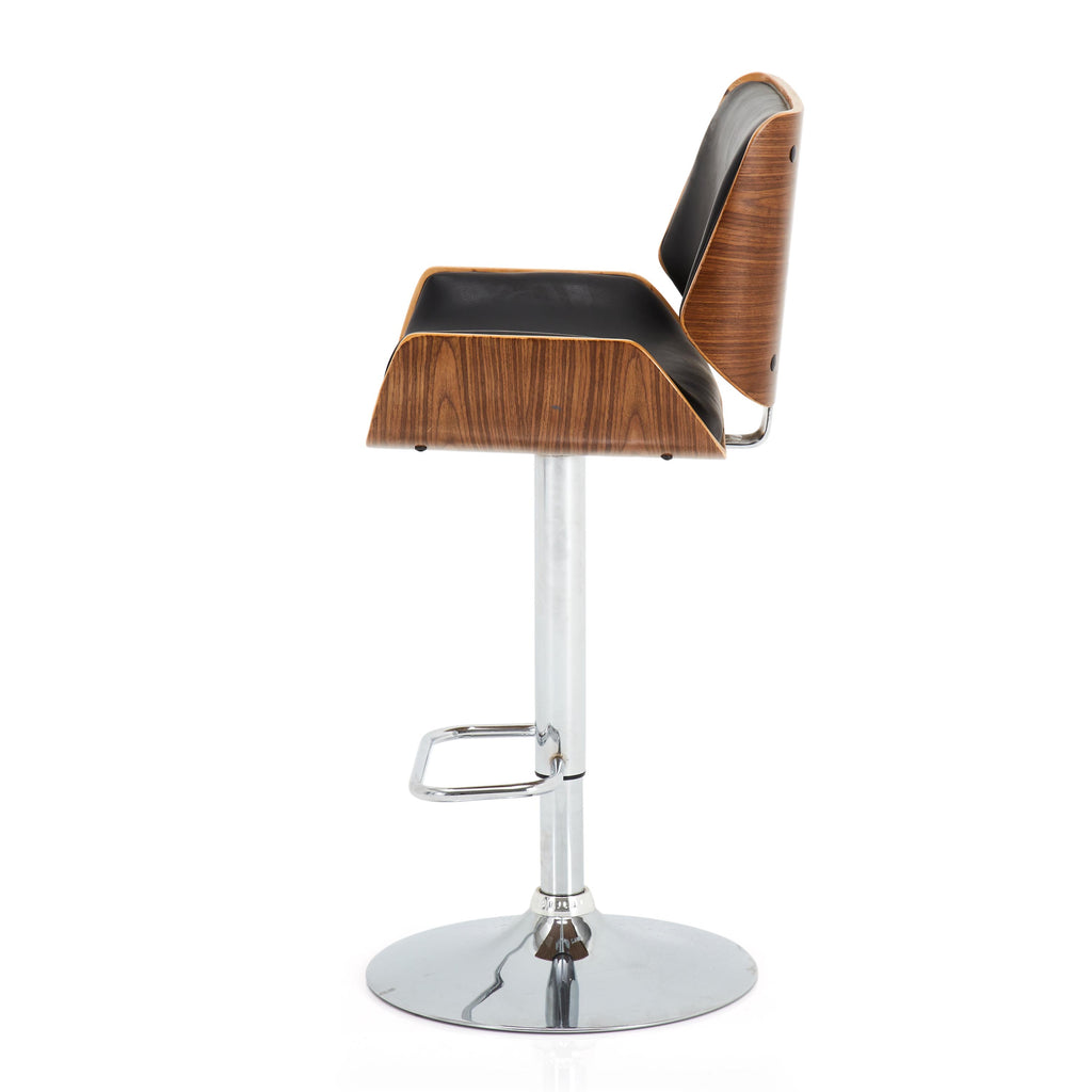 Contemporary Leather Bar Stool