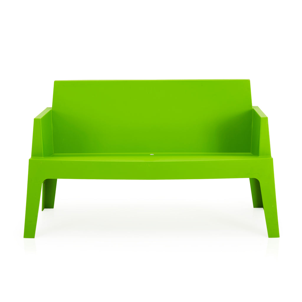 Lime Green Outdoor Bench
