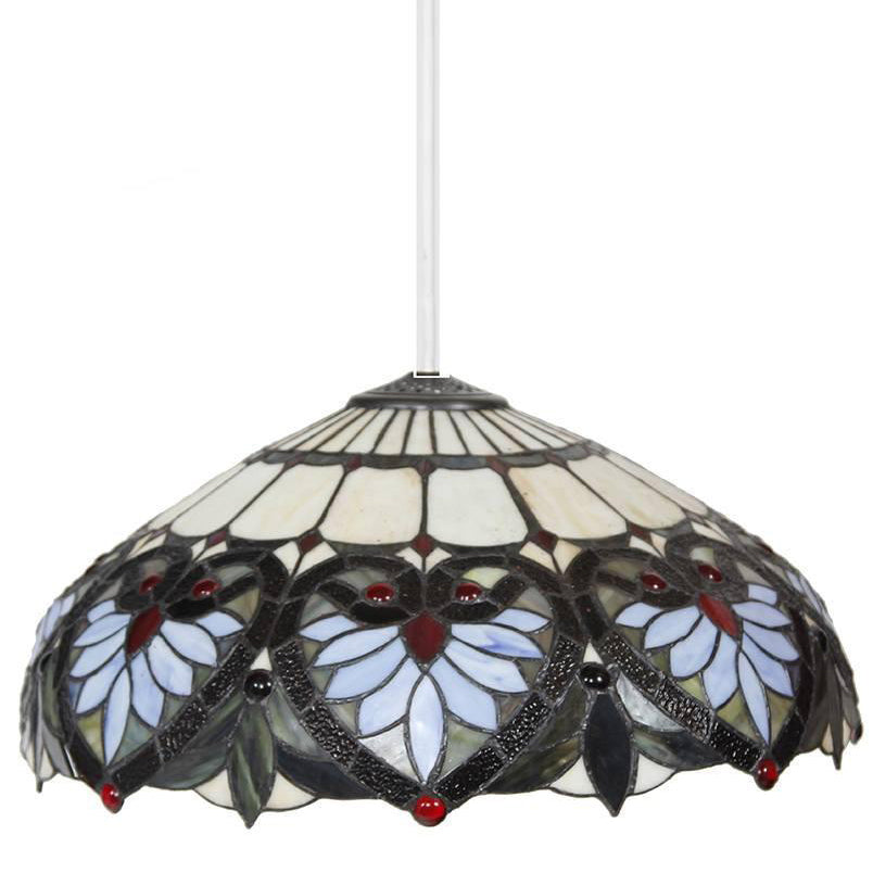 Tiffany Style Stained Glass Hanging Pendant Lamp