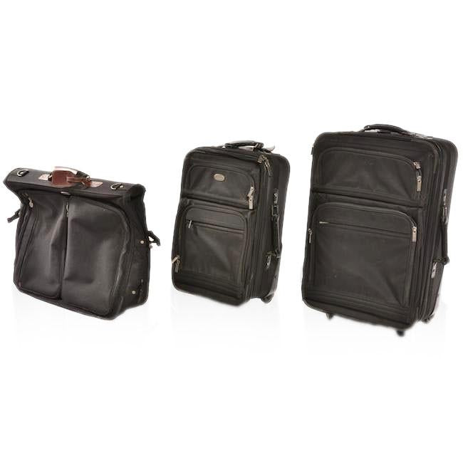 RBH - Black Folding Suit Luggage