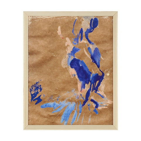 0817 (A+D) Ballerina Blue Pink (12" x 15")