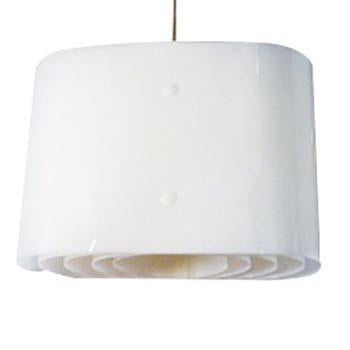 White Layered Pendant Lamp