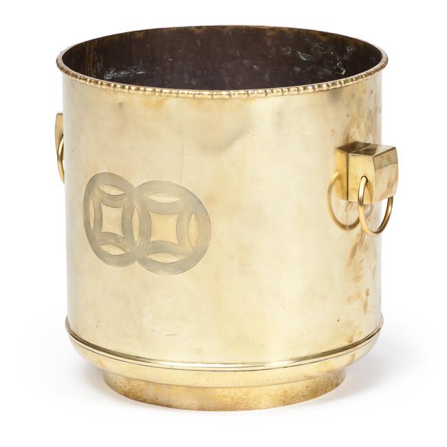 Gold Logo Ice Bucket