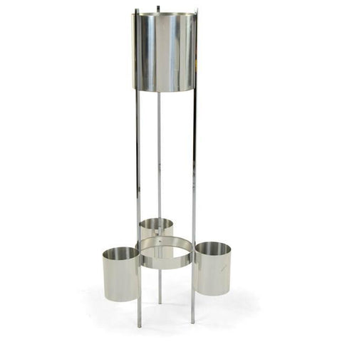 Metal Cylinders Planter