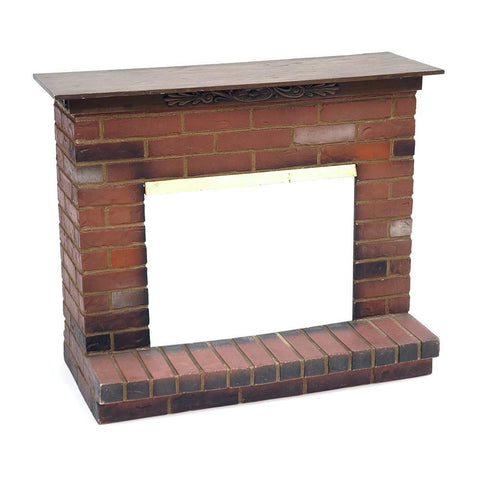 Brick Fireplace Mantel Cover