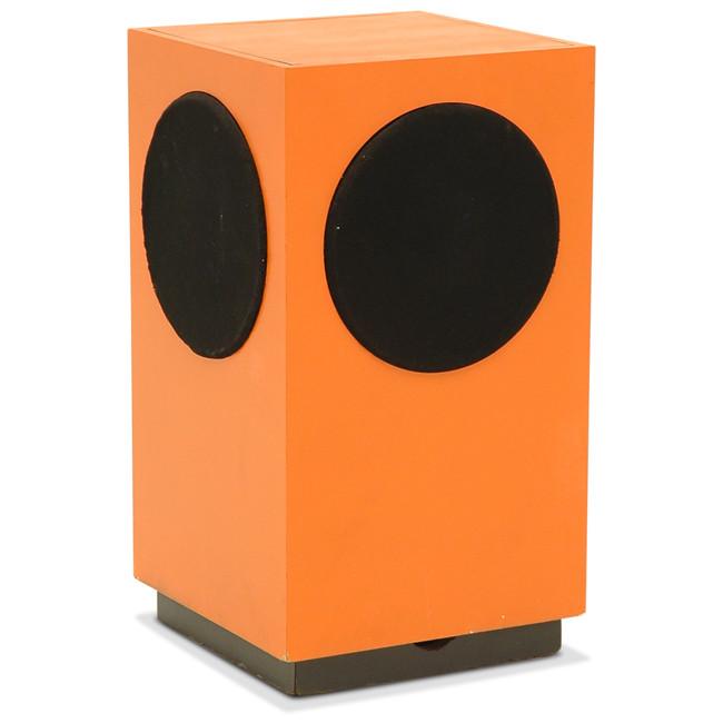 Orange Wooden Speaker