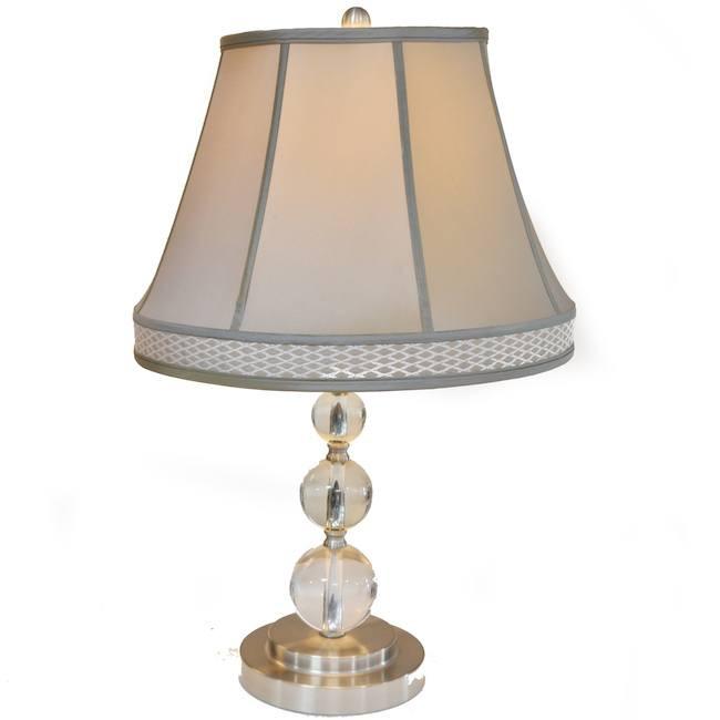 White Ball Table Lamp