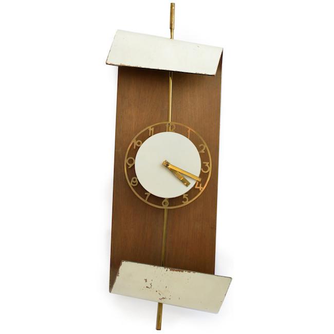 Wood Scroll Clock