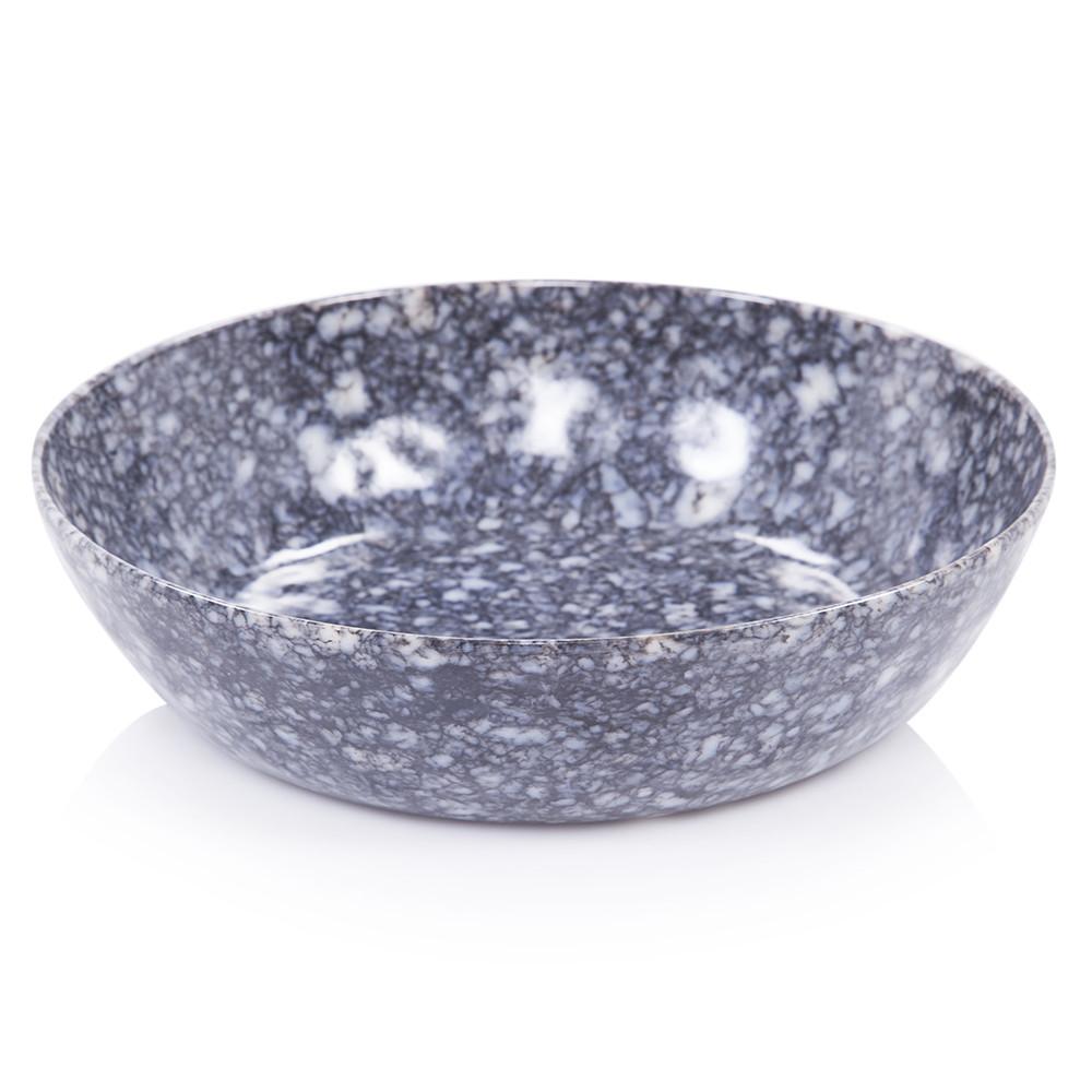 Grey Blue Bowl Speckled Resin (A+D)