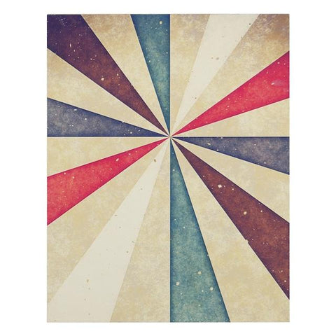 0168 (A+D) Carnival Radial (11" x 14")