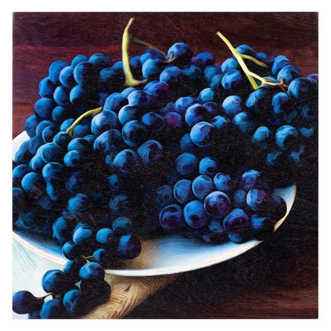 0453 (A+D) Purple Grapes (24" x 24")