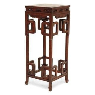 Wood Chinese Pedestal