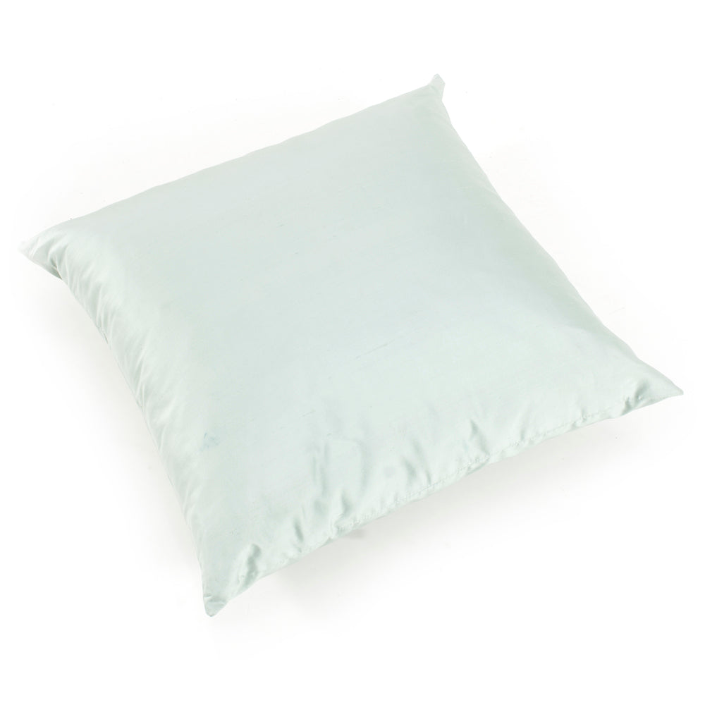 Turquoise Light Silk Pillow