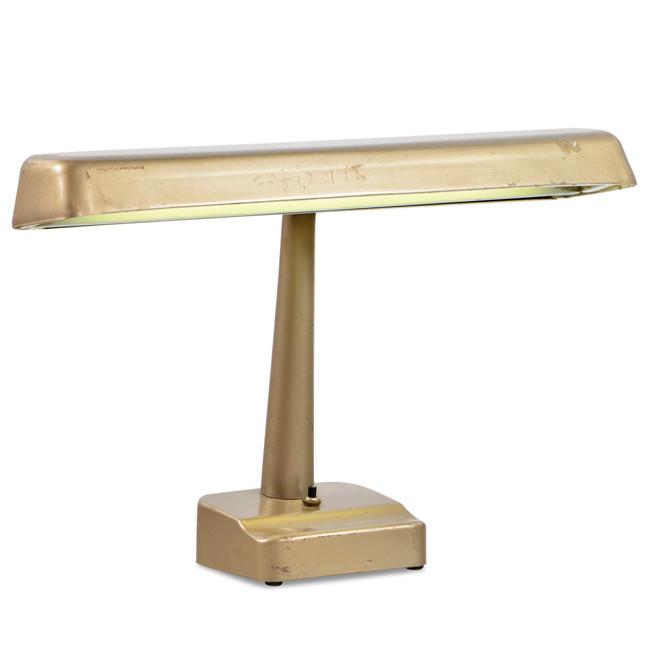 Tan Aluminum Desk Lamp