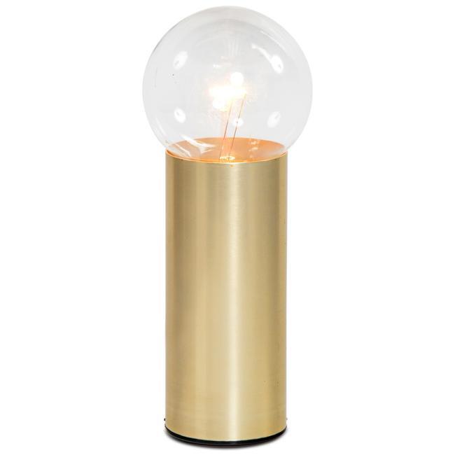Gold Cylinder Ball Desk Light