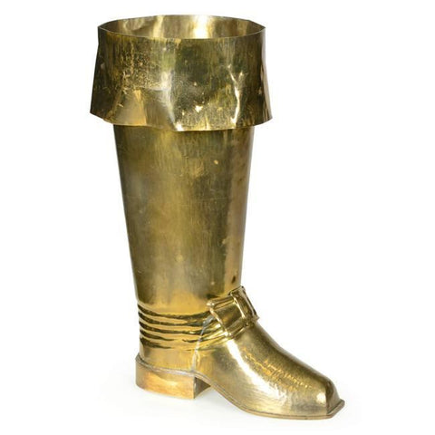 Brass Boot Sculpture