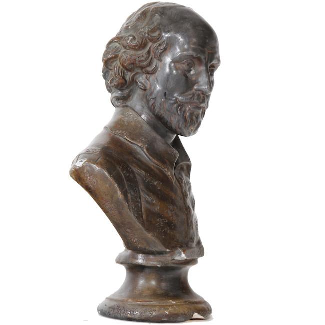 Brown Shakespeare Bust