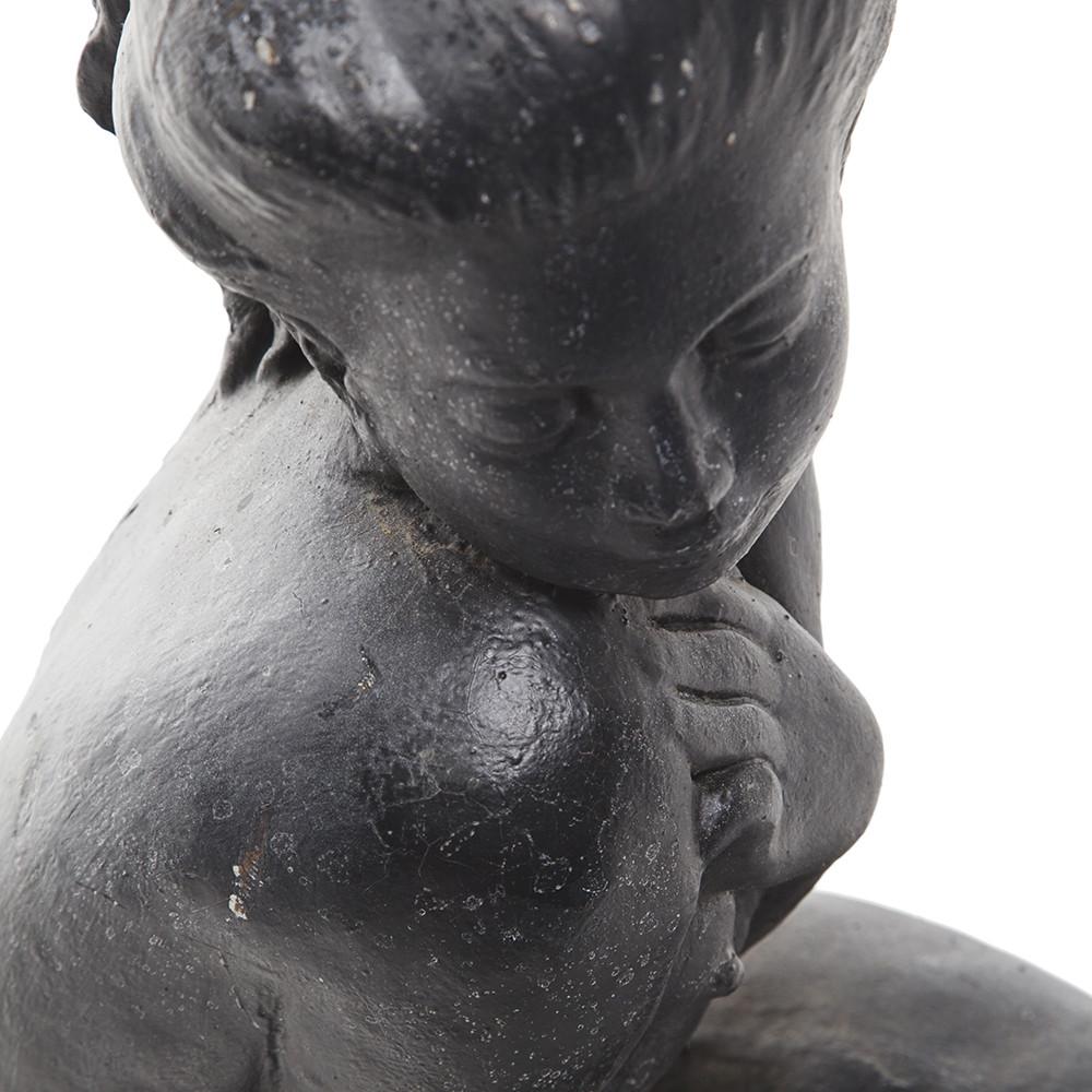 Black Nude Woman Statue