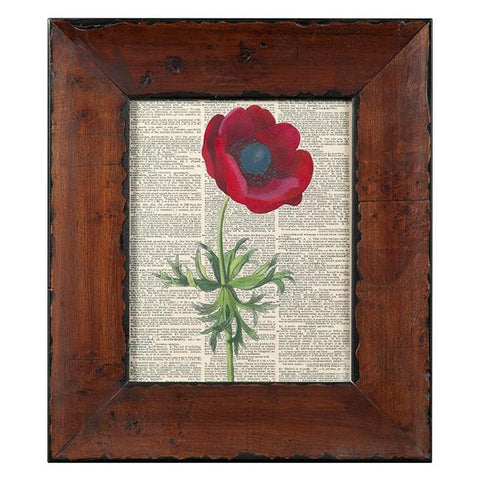 0341 (A+D) Red Flower Dictionary (12.5" x 14.5")