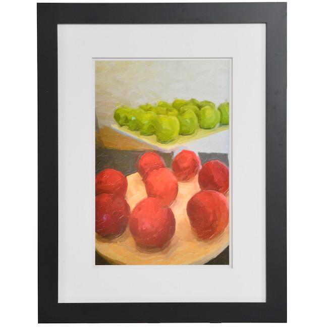 0750 (A+D) Green Apple Tangerine (21" x 27")