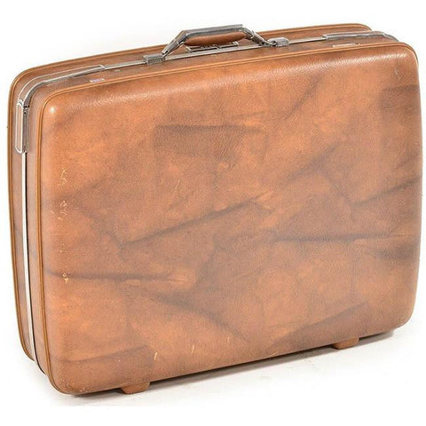 Brown Hardshell Suitcase