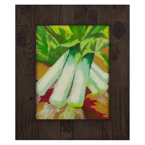 0252 (A+D) Leeks (17" x 20")