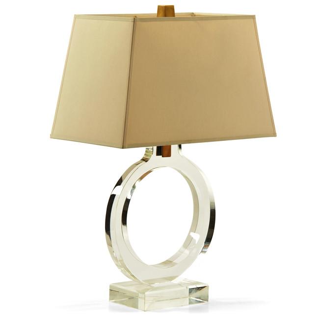 Plexiglass O Table Lamp