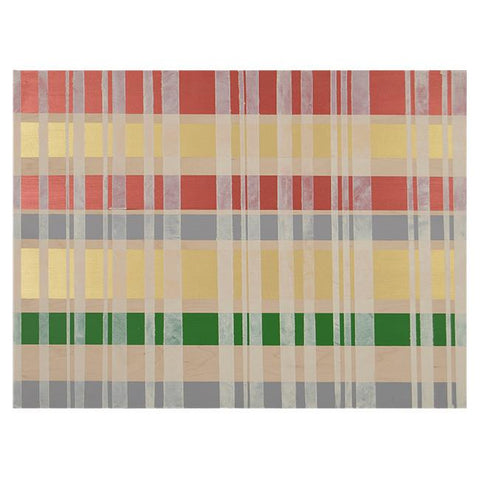 0165 (A+D) Green Gold Plaid (24" x 18")