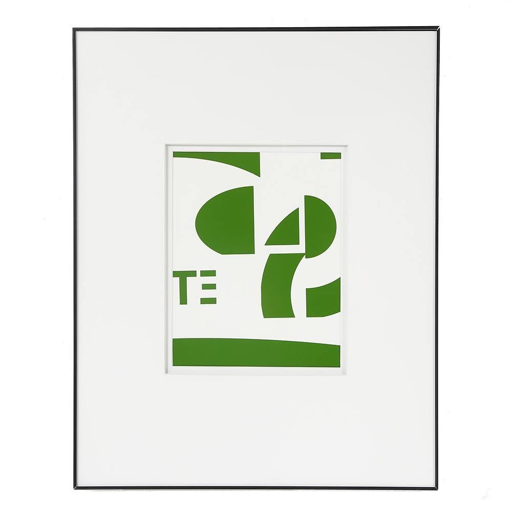 0858 (A+D) Graphic GREEN (16" x 20")