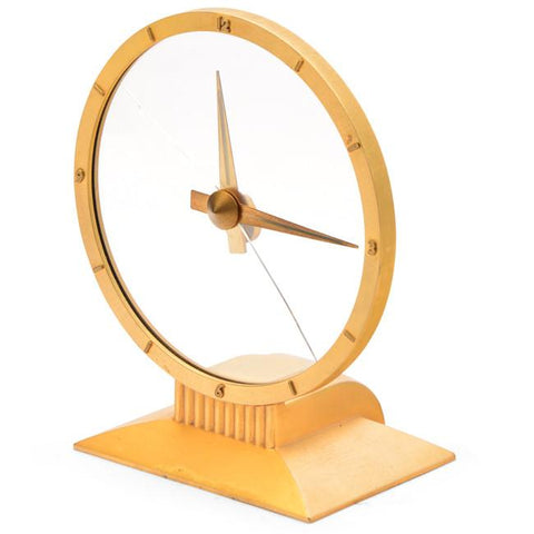 Gold Mystery Clock