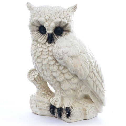 White Owl Sculpture