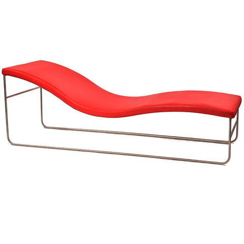 Red Floating Chaise