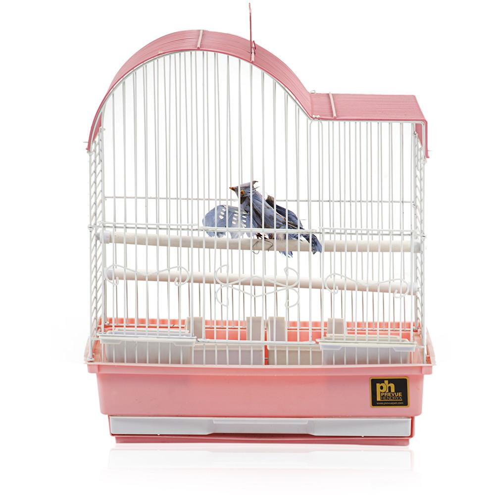 Pink Plastic Birdcage