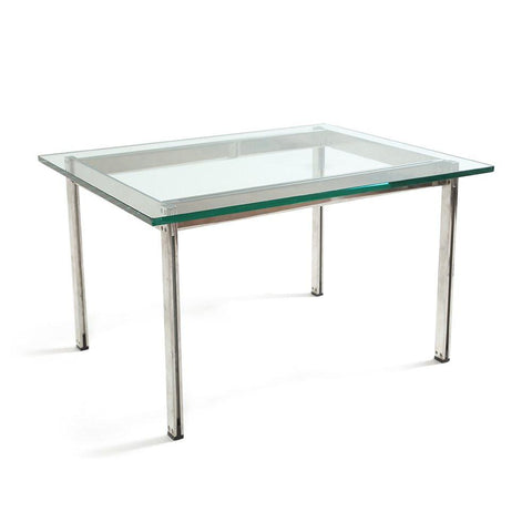 Modernica Glass Split Rail Side Table