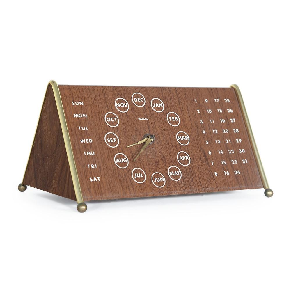 Wood Clock Calendar Gil Roy Props wood-clock-calendar-gil-roy-props