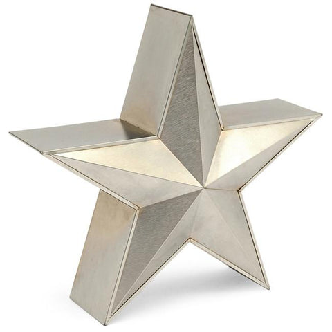 Silver Star Sculpture