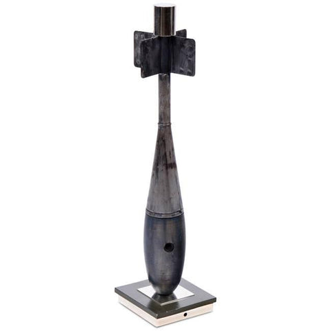 Metal Bomb Sculpture