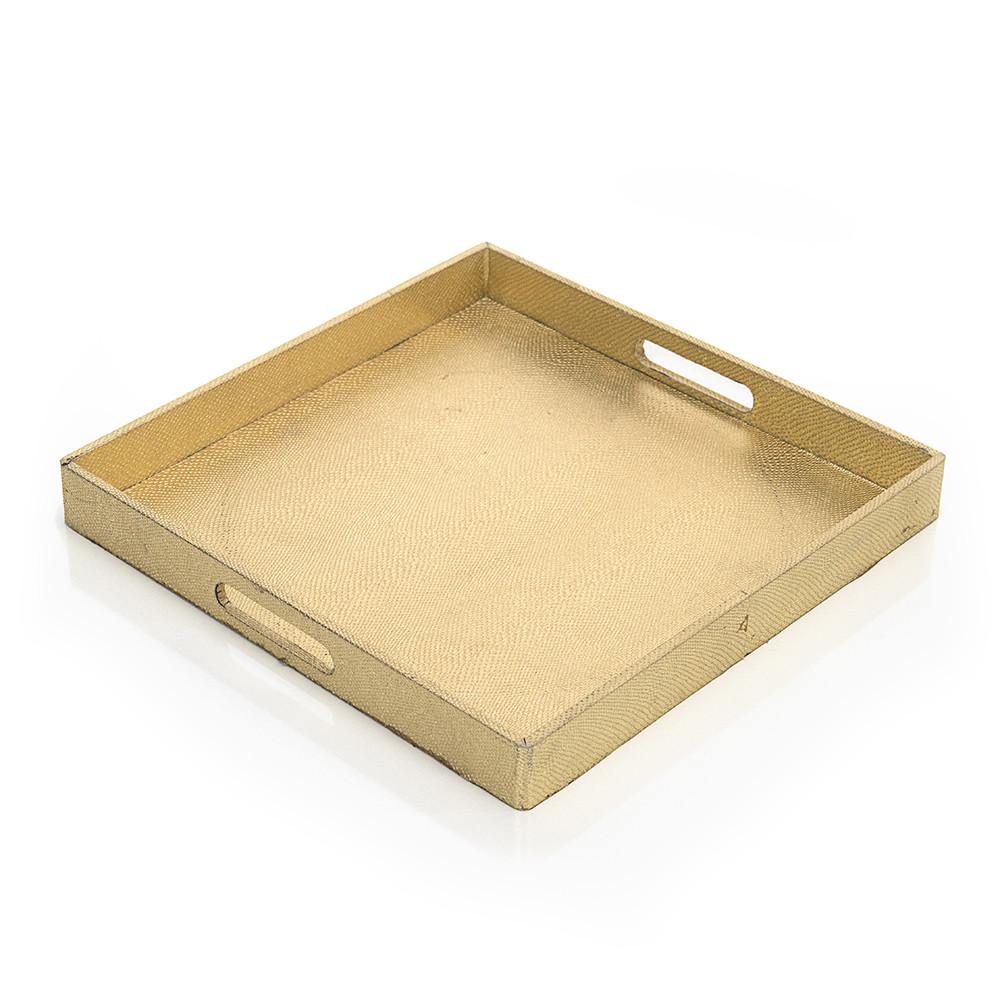 Gold Square Tray
