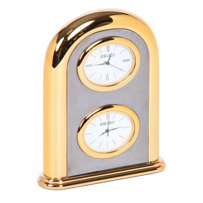 Seiko - Gold Two Face Clock