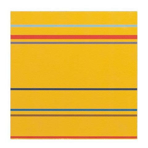 0280 (A+D) Stripes Mustard (8" x 8")