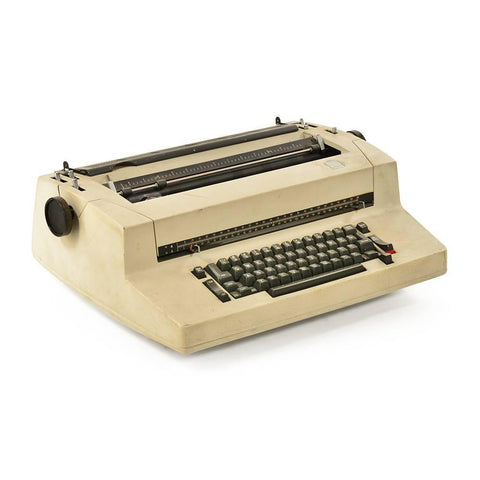 Large Beige Electric IBM Typewriter