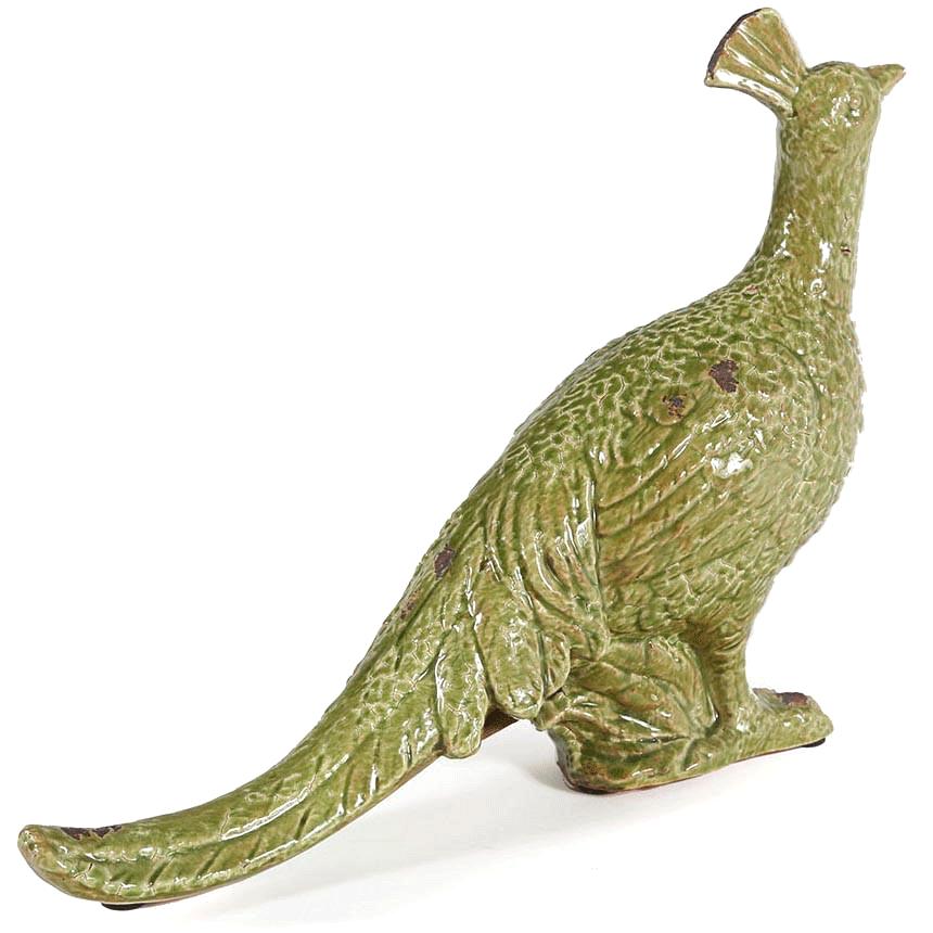 Green Ceramic Bird (A+D)