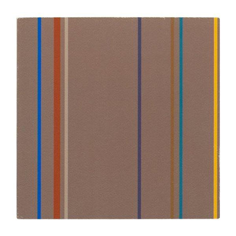 0281 (A+D) Stripes Mocha (8" x 8")