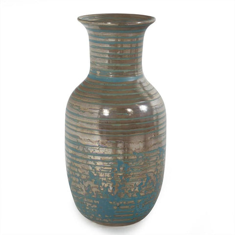 Bronze Blue Vase (A+D)