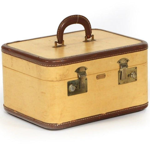 Travel Cosmetic Luggage - Tan