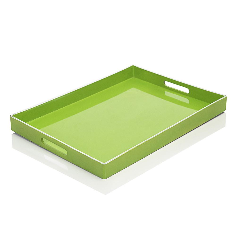 Green Serving Tray