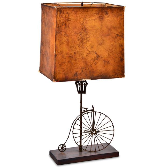 High Wheel Bicycle Table Lamp