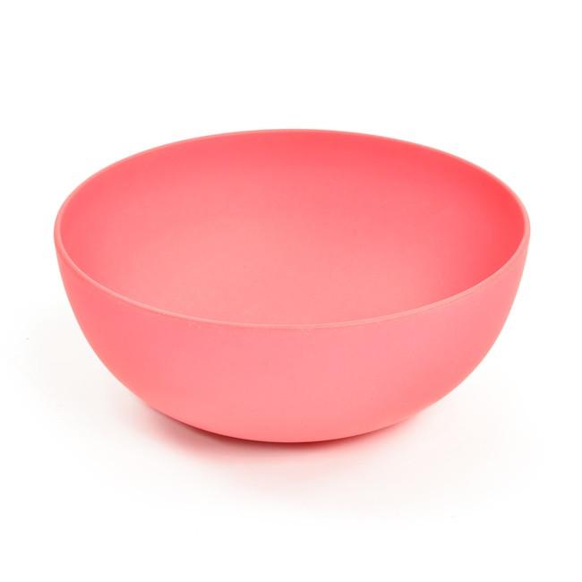 Pink Plastic Serving Bowl (A+D)