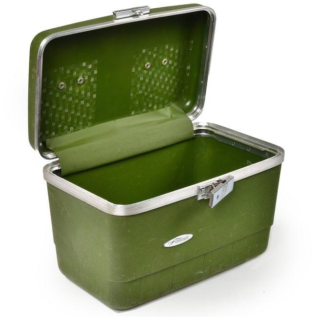 Travel Cosmetic Luggage - Forecast - Green