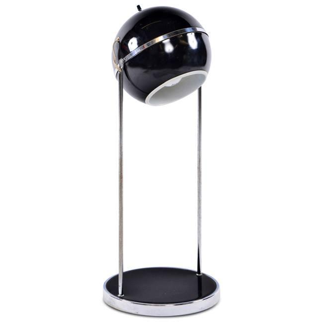 Black Orb Desk Lamp